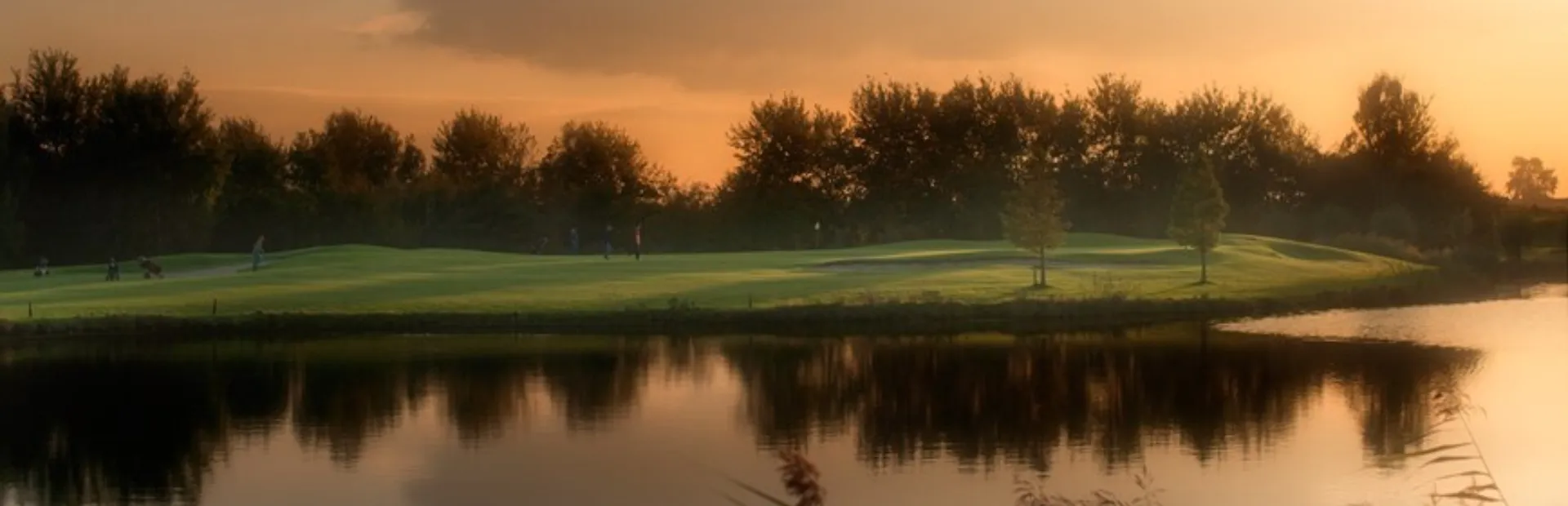 Golfbaan spaarnwoude zon